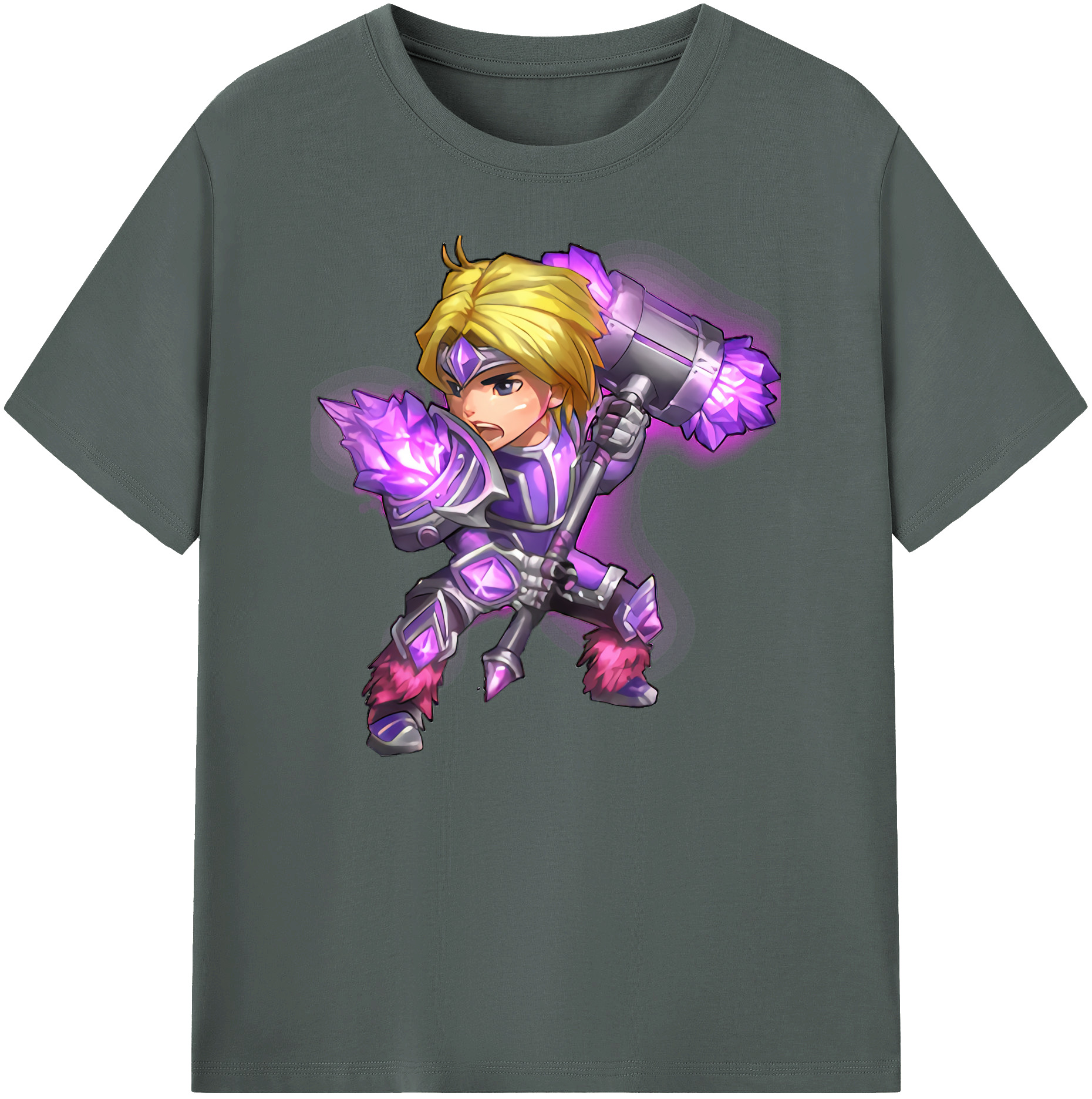 リーグ・オブ・レジェンド League of Legends LOL 綿100％ メンズ半袖Tシャツ｜肌触りやわらか＆通気性